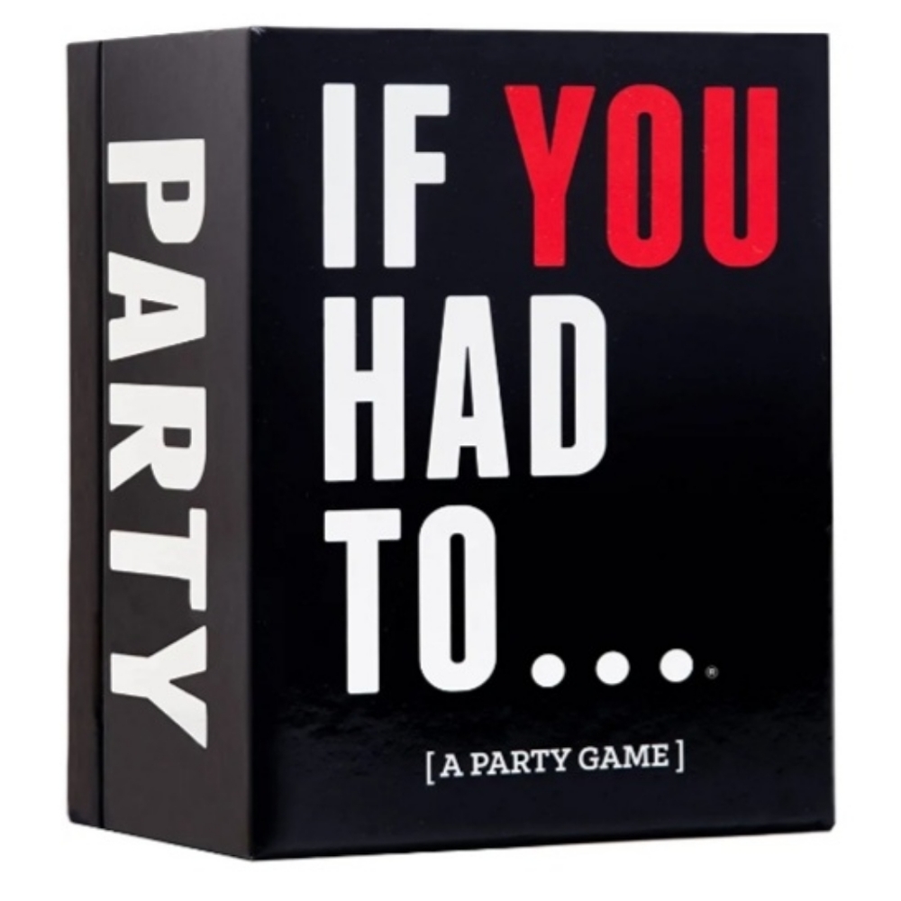 IF YOU HAD TO.. Party Card Game includes 250 cards horrible & hilarious IN BOX